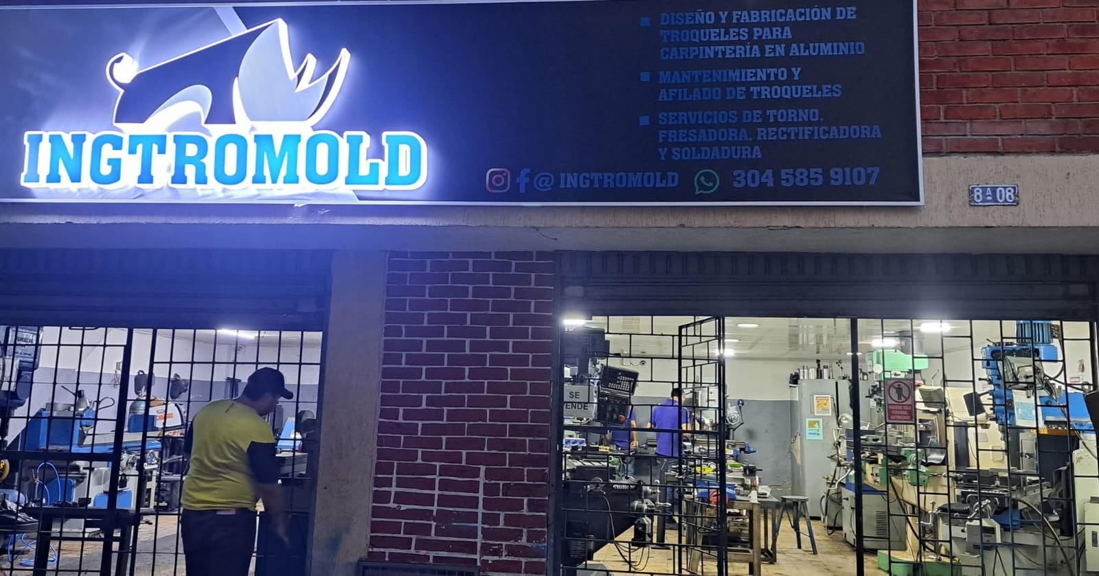 Fabricación de troqueles y punto físico de Ingtromold